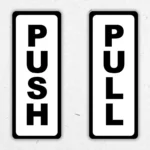 Commercial Door Access Sticker Set Clear & Concise Guidance for Easy Entry - Image 8