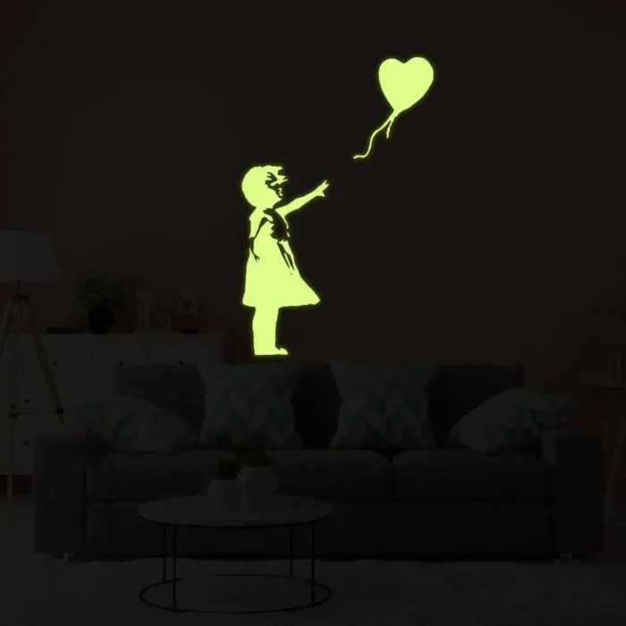 Magical Luminescent Night Glow Wall Decal - Vinyl Sticker Art for Enchanting Spaces - Image 9