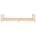 vidaXL Kids Bed Frame 90x200 cm Solid Wood Pine - Timeless, Sturdy & Functional - Image 5