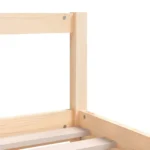 vidaXL Kids Bed Frame 90x200 cm Solid Wood Pine - Timeless, Sturdy & Functional - Image 6