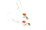 Stunning Treble Clef Gemstone Earrings - Perfect Music-Inspired Jewelry - Image 3