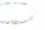 Elegant Butterscotch Amber Infinity Bracelet Stylish & Romantic | Shop Now - Image 2