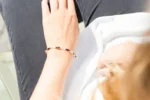 Classic Amber Leaf Bracelet - Elegant Sterling Silver Jewelry with Marquise Cut Amber - Image 4