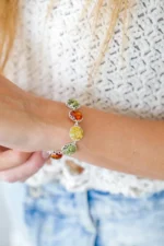 Shop Round Candy Amber Bracelet - Handcrafted Baltic Beauty Pieces - Image 8