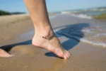 Infinity Charm Anklet Chain - Dainty Sterling Silver with Baltic Amber | Timeless Elegance - Image 7