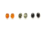 Amber Quintessence Stud Earrings - Timeless Baltic Amber & Sterling Silver Jewelry - Image 9