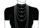 Elegant Sterling Silver Diamond Ball Chain Necklace - 21.6" (55cm) - Image 7