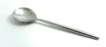 Vibhsa Handcrafted Stainless Steel Soup Spoons Set of 6 with Hammered Design Handles - Image 6
