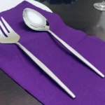 Vibhsa 2-PC Serving Set 11"L Elegant Stainless Steel Silverware for Dining Table