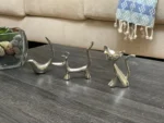 Vibhsa Dog Cat & Bird Ring Holders Set - Silver | Elegant Home Decor & Jewelry Storage Solution - Image 5
