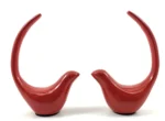 Vibhsa Red Bird Figurines - Handcrafted Happiness & Healing Decor for Your Home - Image 2