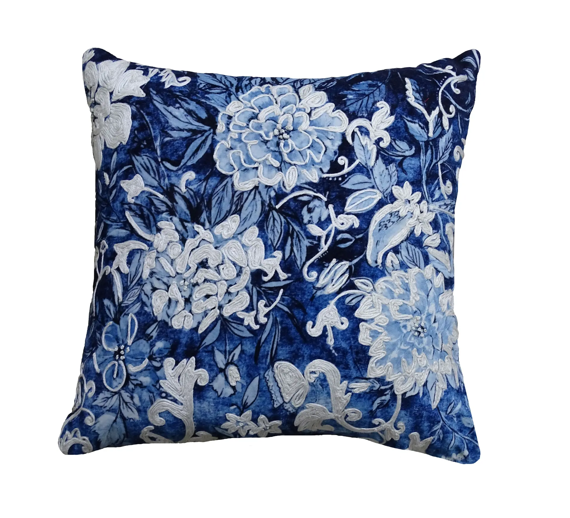 3328198_large.webp Decorative Throw Pillow Cover Fall Collection Blue & White - Elevate Your Home Decor - Image 1