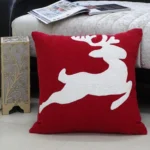 Festive Christmas Decorative Throw Pillow - 20" x 20" | Cozy & Elegant Holiday Home Decor