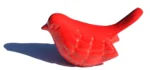 Vibhsa Bird Figurines Symbols of Health & Happiness (Red) - Handcrafted Table Top Decor for Home & Office - Image 2