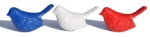 Vibhsa Bird Figurines - Symbols of Health & Happiness (White) - Handcrafted Aluminum Table Top Decor - Image 4