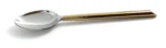 Vibhsa Golden Silverware Tablespoons Set of 6 - Premium Stainless Steel Cutlery with Elegant Hammered Handle - Image 5