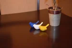 Vibhsa Bird Figurines Symbols of Health & Happiness (Blue, White & Yellow) - Handmade Table Top Decor for Home and Office - Image 5
