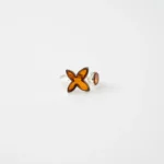 Elegant & Stylish Simple Butterfly Circle Adjustable Ring | Baltic Amber & 925 Sterling Silver