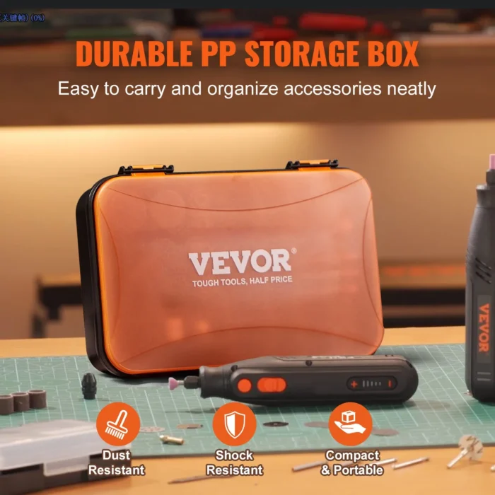 VEVOR Rotary Tool Accessory Kit, 357PCS Accessories Kit for Grinding, Carving, Sanding, Cutting & Drilling - Image 3