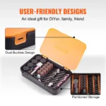 VEVOR Rotary Tool Accessory Kit, 357PCS Accessories Kit for Grinding, Carving, Sanding, Cutting & Drilling - Image 4