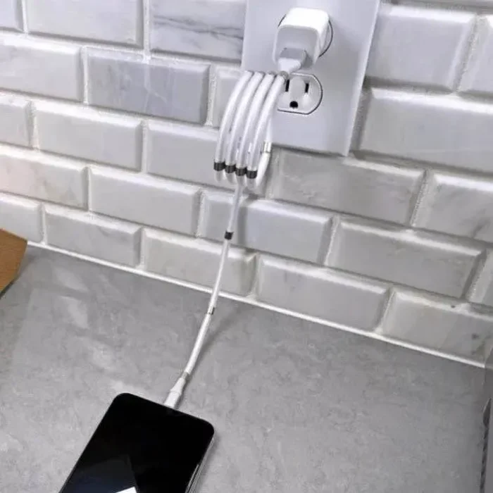 Magnetic Rollup Phone Cable 3-Foot Lightning Cable for Clutter-Free Organization - Image 9