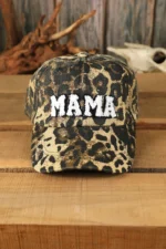 Leopard MAMA Baseball Cap - Stylish & Comfortable | Perfect for Casual Outfits - Image 4