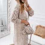 Mckenzie Hollow-out Openwork Knit Cardigan - Elegant and Versatile Women's Fashion