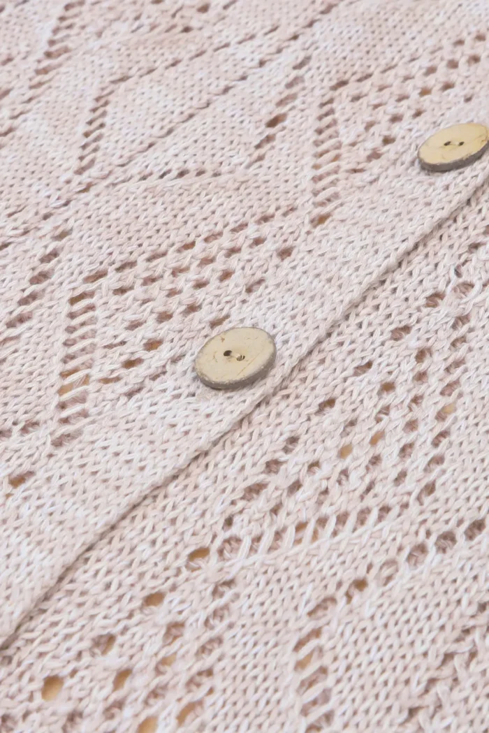 Mckenzie Hollow-out Openwork Knit Cardigan - Elegant and Versatile Women's Fashion - Image 5