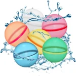 6 Pack Reusable Water Balloons - Eco-Friendly, Quick Fill, Soft Material for Summer Fun - Image 4