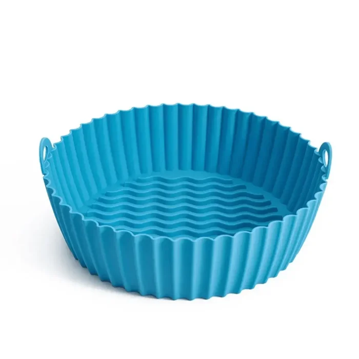 Reusable Silicone Air Fryer Tray - Heat Resistant, Dishwasher Safe, Perfect for 3-5 QT Air Fryers - Image 4