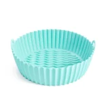Reusable Silicone Air Fryer Tray - Heat Resistant, Dishwasher Safe, Perfect for 3-5 QT Air Fryers - Image 5