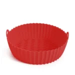 Reusable Silicone Air Fryer Tray - Heat Resistant, Dishwasher Safe, Perfect for 3-5 QT Air Fryers - Image 7