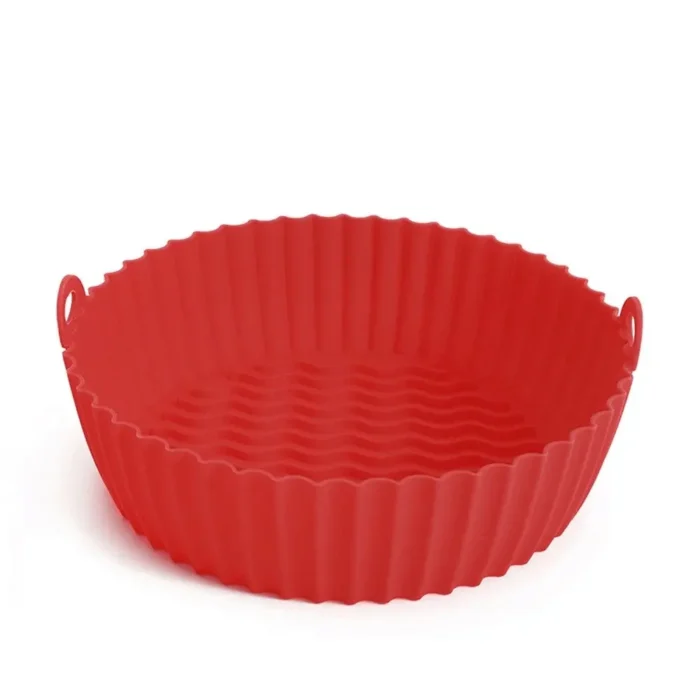 Reusable Silicone Air Fryer Tray - Heat Resistant, Dishwasher Safe, Perfect for 3-5 QT Air Fryers - Image 7