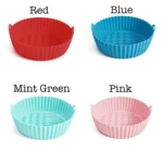 Reusable Silicone Air Fryer Tray - Heat Resistant, Dishwasher Safe, Perfect for 3-5 QT Air Fryers - Image 9