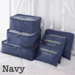 6 Piece Travel Organizer Set - Maximize Space & Stay Organized On-the-Go - Image 5