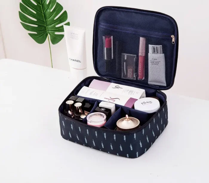 Stylish & Classy Everyday Portable Cosmetic Bag - Travel-Ready Beauty Storage - Image 4