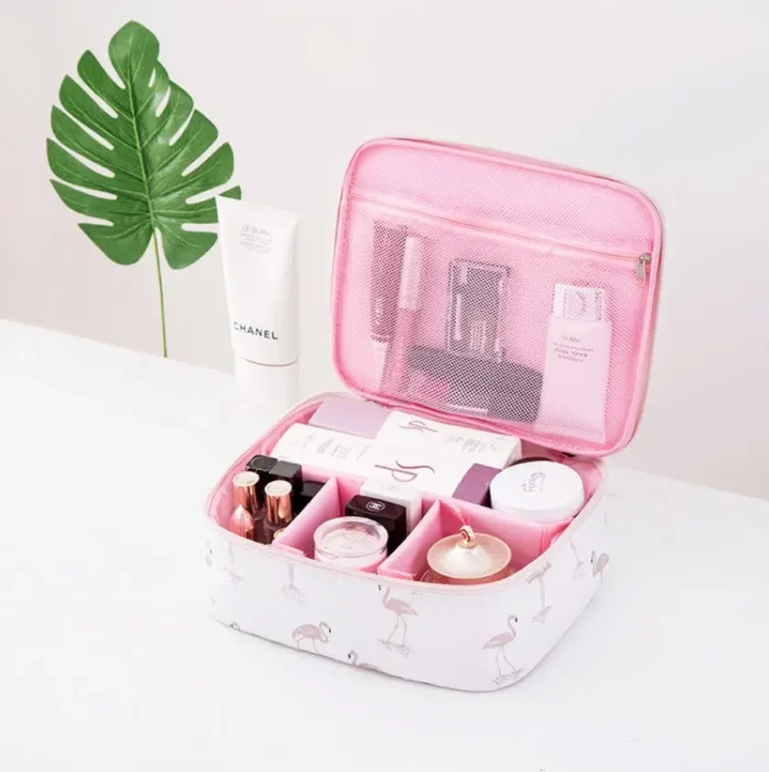 Stylish & Classy Everyday Portable Cosmetic Bag - Travel-Ready Beauty Storage - Image 5