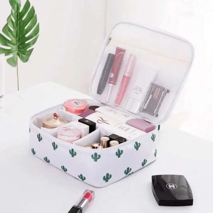 Stylish & Classy Everyday Portable Cosmetic Bag - Travel-Ready Beauty Storage - Image 8