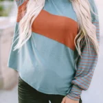 Emma Striped Bishop Sleeve Top - Chic and Elegant | [Brand Name]