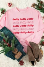 Jolly Pullover Sweatshirt - Cute, Stylish, and Versatile | Perfect for Any Occasion - Image 4