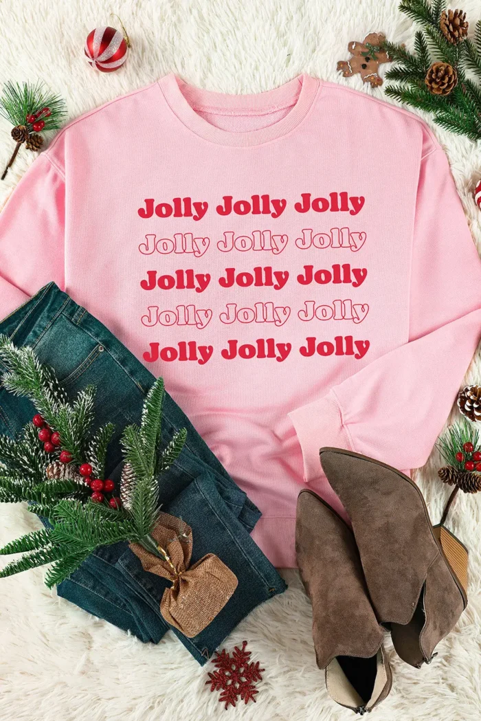 Jolly Pullover Sweatshirt - Cute, Stylish, and Versatile | Perfect for Any Occasion - Image 4