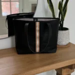 Kira Tote Bag Ultra-Spacious, Lightweight, Snake Skin Texture with Multiple Pockets | Chic & Practical Everyday Bag - Image 3