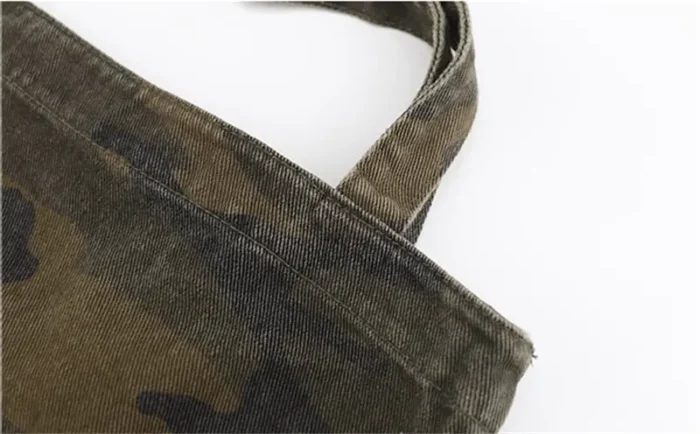Kristy Canvas Tote - Stylish & Versatile Everyday Camo Bag - Image 4