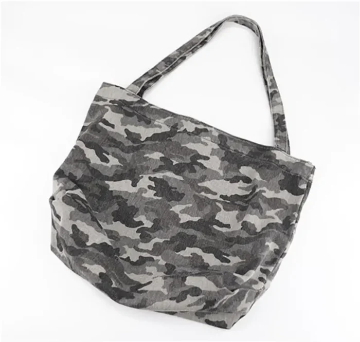 Kristy Canvas Tote - Stylish & Versatile Everyday Camo Bag - Image 8