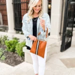 Toni Fold Over Clutch - Stylish Vegan Leather Handbag with Woven Shoulder Strap | Threaded Pear - Image 2