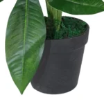 Artificial Foliage Plant Pot - 50cm Lifelike Artificial Money Tree Plants for Home & Office Decor - Image 2
