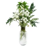 Lifelike Artificial Fern Foliage Stem - 100cm | Perfect for Home Decor & Floral Arrangements - Image 3