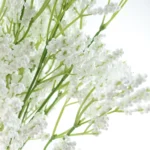 Artificial Foliage Gypsophilia Spray 65cm - Realistic White Floral Decoration for DIY Arrangements & Home Decor - Image 3