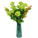 70cm Artificial Foliage Viburnum Spray Realistic Silk Flowers & Leaves for Home Decor and Floral Arrangements - Image 4