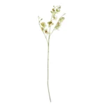 Elegant 80cm Cream Mini Orchid Stem - Perfect Artificial Flowers for Home Decor & Arrangements - Image 2